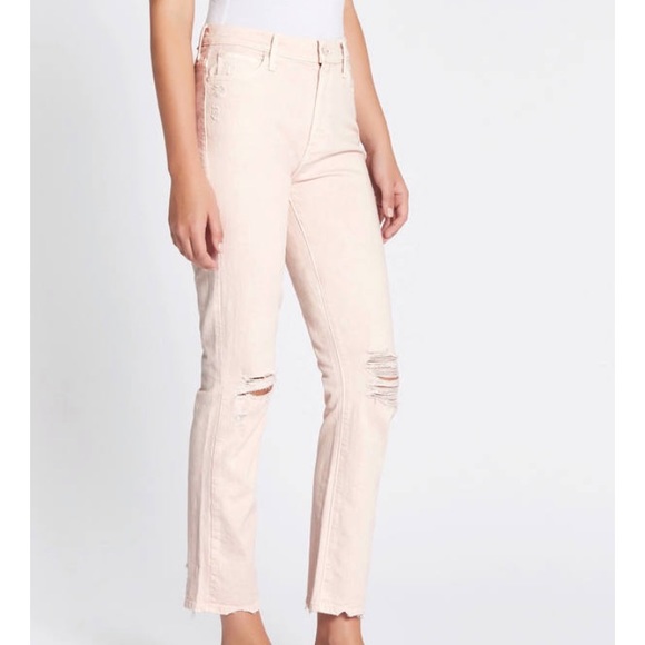 mother high waisted rascal ankle